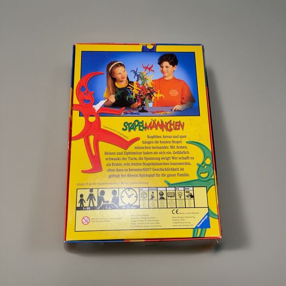Stapel Mannchen Ravensburger Game 2004 Stacrobats German Edition Complete - Picture 6 of 9